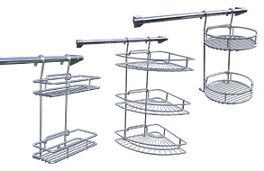 Полки на рейлинг